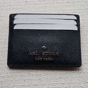 Kate Spade Black and Minnie Cardholder